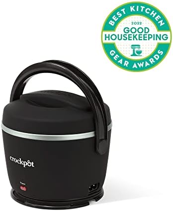 Crock-Pot Electric Lunch Box Food Warmer 20oz – Black Clean SLOW666-026