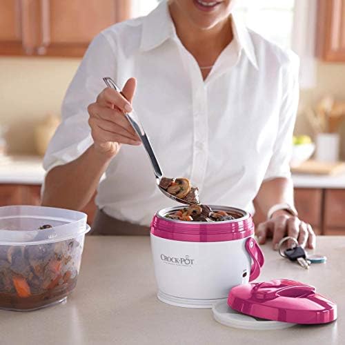 Crock-Pot Lunch Crock Portable Food Warmer 20oz – Pink JCOT