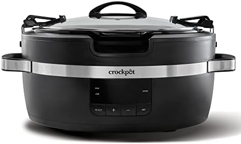 Crock-Pot Thermoshield 6 Quart Slow Cooker with Carry Handles Bright SLOW666-012