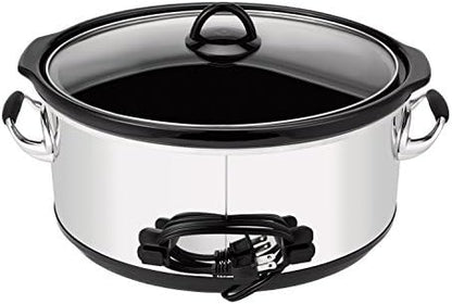 Crock-Pot 7 Quart Programmable Slow Cooker – Polished Platinum VDRH