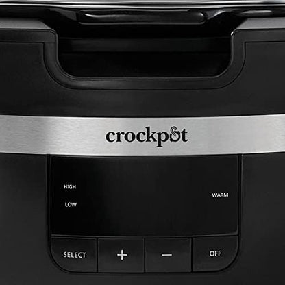 Crock-Pot Thermoshield 6 Quart Slow Cooker with Carry Handles Bright SLOW666-012