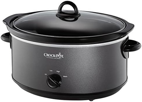 Crock-Pot 7 Quart Slow Cooker – Charcoal Pure SLOW666-009