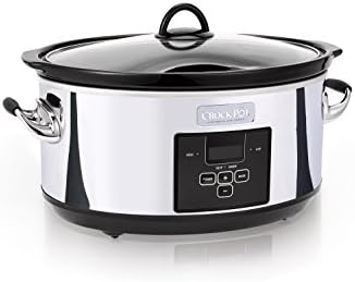 Crock-Pot 7 Quart Programmable Slow Cooker – Polished Platinum Pure SLOW666-023