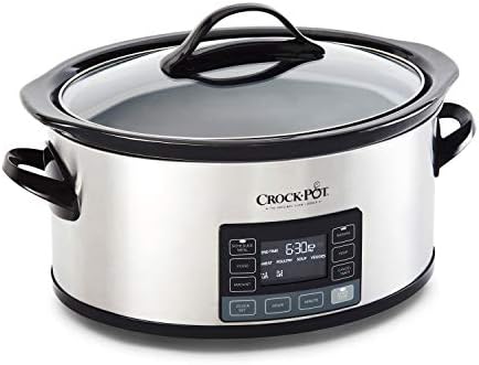 Crock-Pot MyTime 6 Quart Programmable Slow Cooker Fresh SLOW666-008