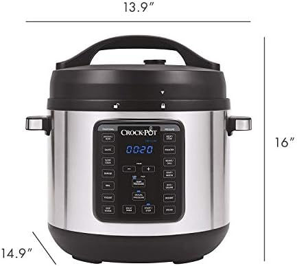 Crock-Pot 8 Quart Express Crock Multi-Use Pressure Cooker 313N