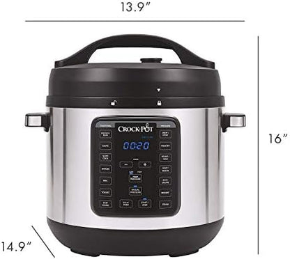 Crock-Pot 8 Quart Express Crock Multi-Use Pressure Cooker 313N