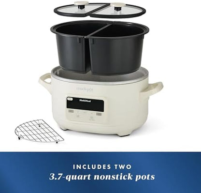 Crock-Pot MultiMeal Multicooker with Programmable Slow Cooker Core SLOW666-016