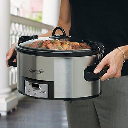 Crock-Pot Cook & Carry 6 Quart Programmable Slow Cooker G5T0