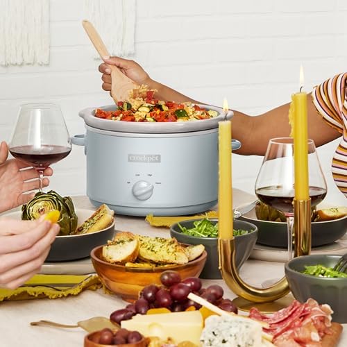 Crock-Pot 4.5 Quart Manual Slow Cooker – Macaroon Blue G1UK