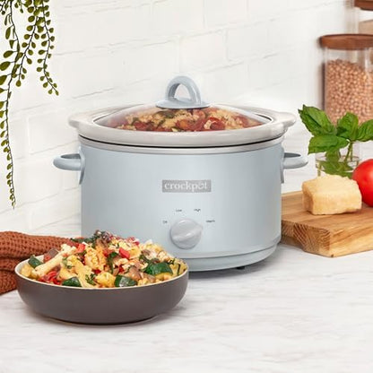 Crock-Pot 4.5 Quart Manual Slow Cooker – Macaroon Blue G1UK