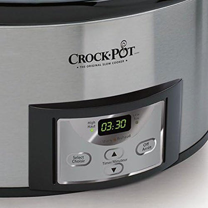 Crock-Pot Cook & Carry 6 Quart Programmable Slow Cooker G5T0