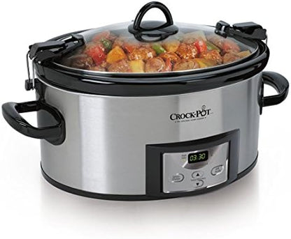 Crock-Pot Cook & Carry 6 Quart Programmable Slow Cooker G5T0