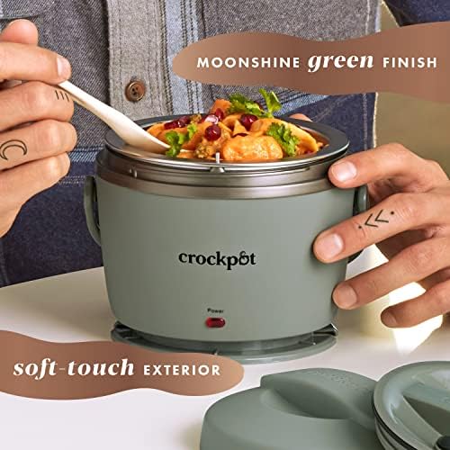 Crock-Pot Portable Electric Lunch Box Food Warmer – Green 530I