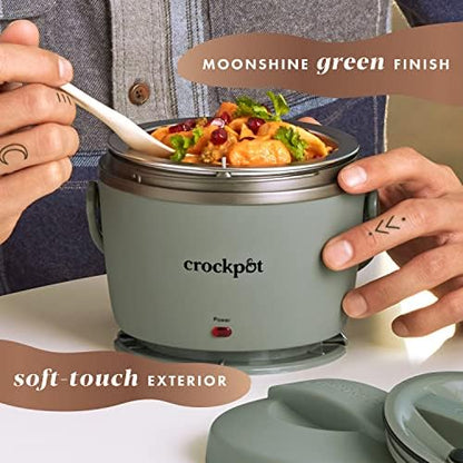 Crock-Pot Portable Electric Lunch Box Food Warmer – Green 530I