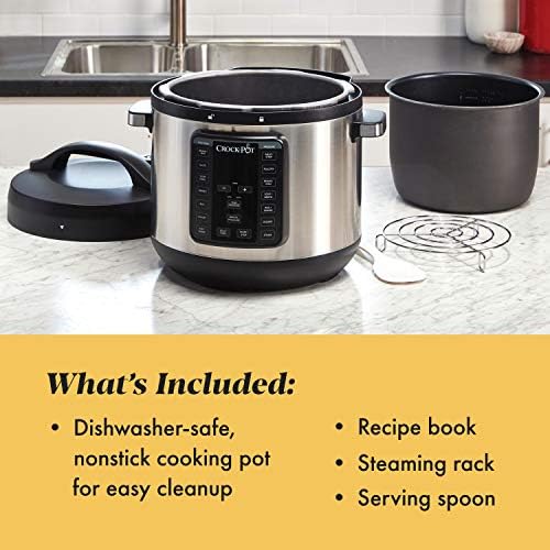 Crock-Pot 8 Quart Express Crock Multi-Use Pressure Cooker 313N