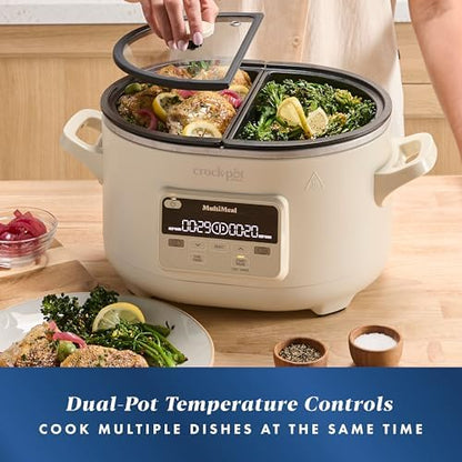 Crock-Pot MultiMeal Multicooker with Programmable Slow Cooker Core SLOW666-016