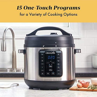Crock-Pot 8 Quart Express Crock Multi-Use Pressure Cooker 313N