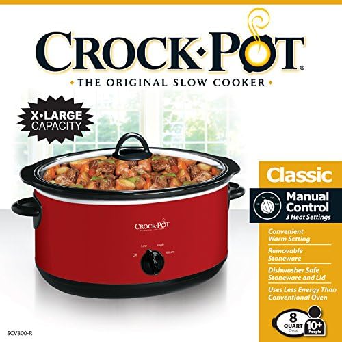 Crock-Pot Express Crock 8 Quart Programmable Slow Cooker 8RWY