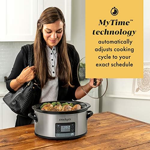 Crock-Pot MyTime 6 Quart Programmable Slow Cooker Fresh SLOW666-008