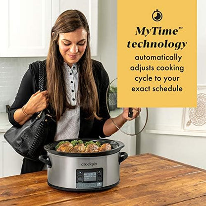 Crock-Pot MyTime 6 Quart Programmable Slow Cooker Fresh SLOW666-008