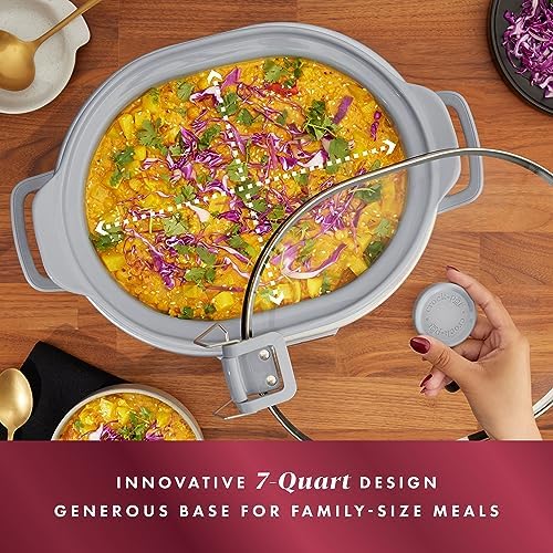Crock-Pot 7 Quart Programmable Cook & Carry Slow Cooker HGJV