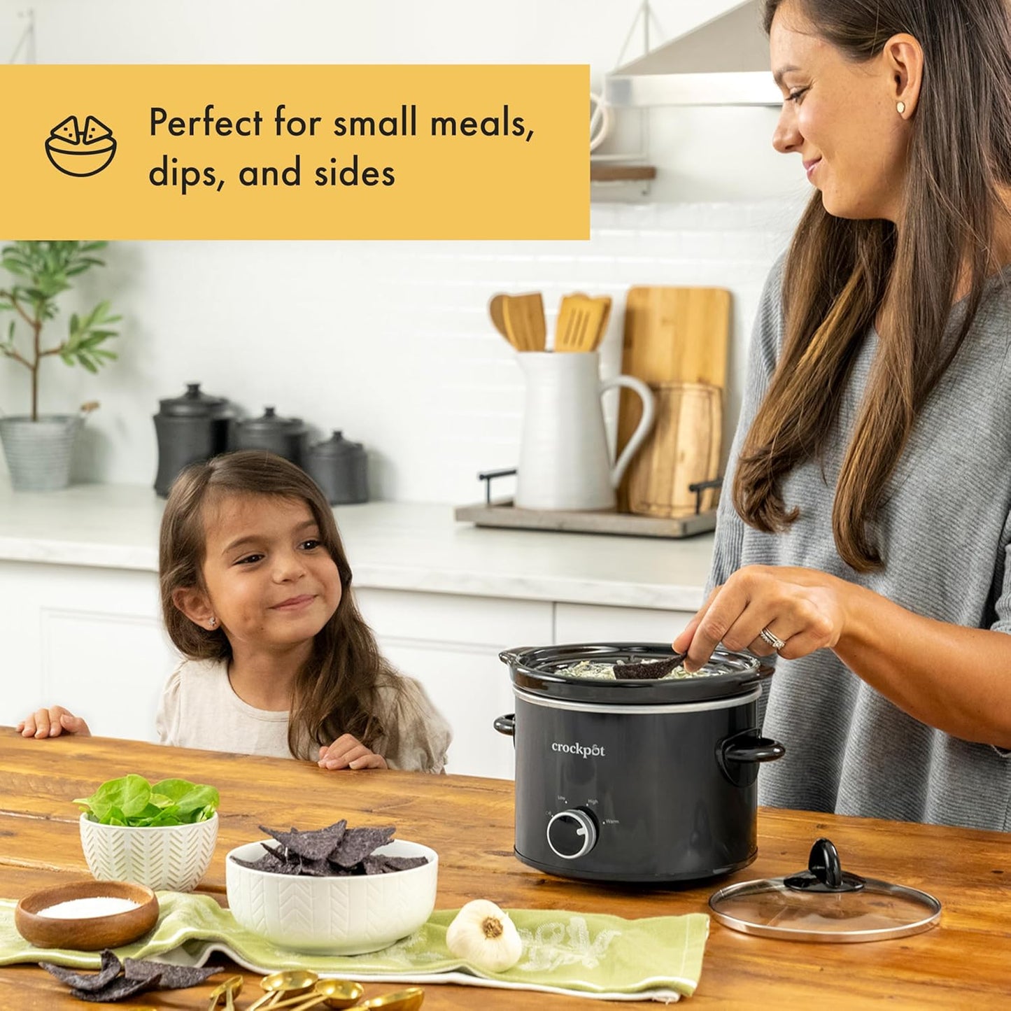 Crock-Pot 2 Quart Mini Slow Cooker – Classic Compact Cooker Prime SLOW666-001