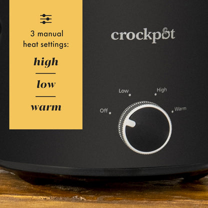 Crock-Pot 2 Quart Mini Slow Cooker – Classic Compact Cooker PKZI