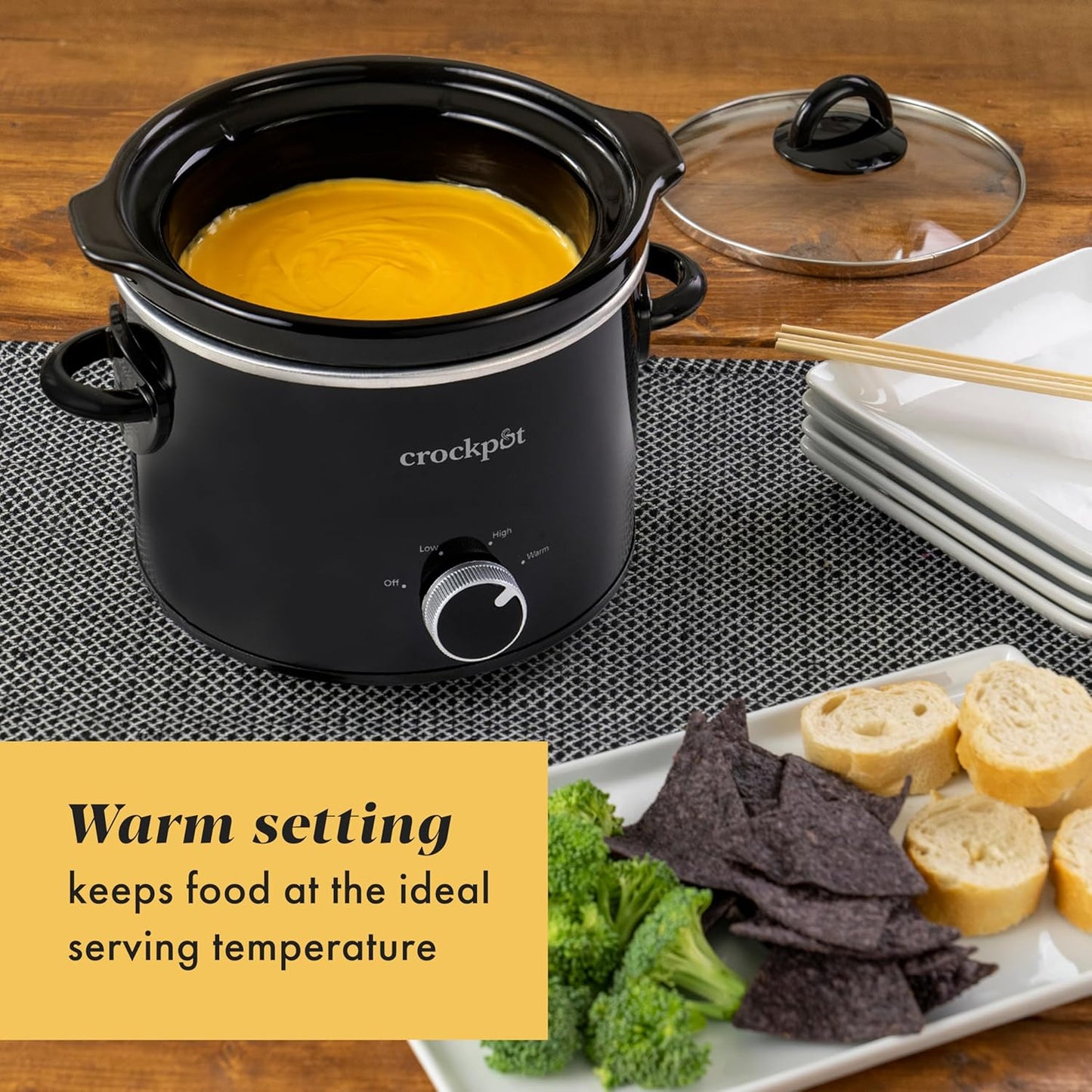 Crock-Pot 2 Quart Mini Slow Cooker – Classic Compact Cooker Prime SLOW666-001